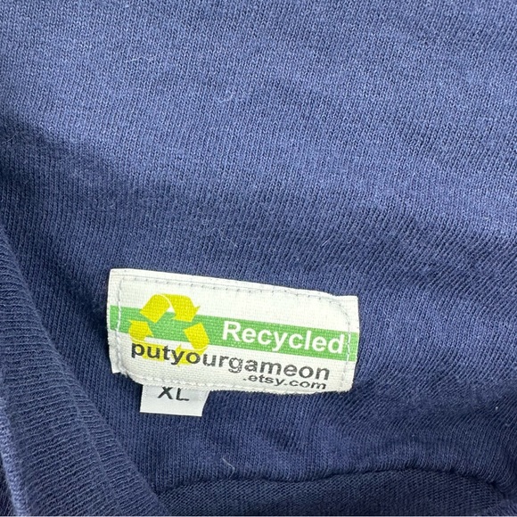 Auburn University Tigers Custom Midi T Shirt Skirt Size XL Upcycled Sports - Picture 4 of 6